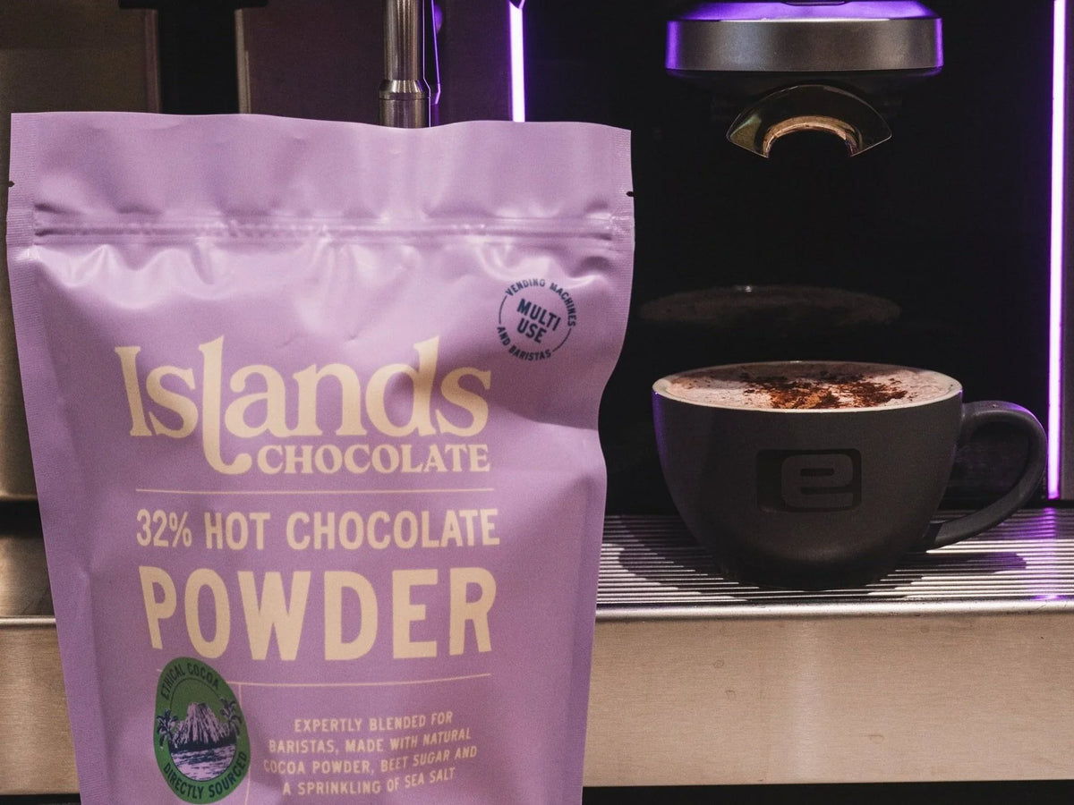 NEW: 32% HOT CHOCOLATE POWDER
