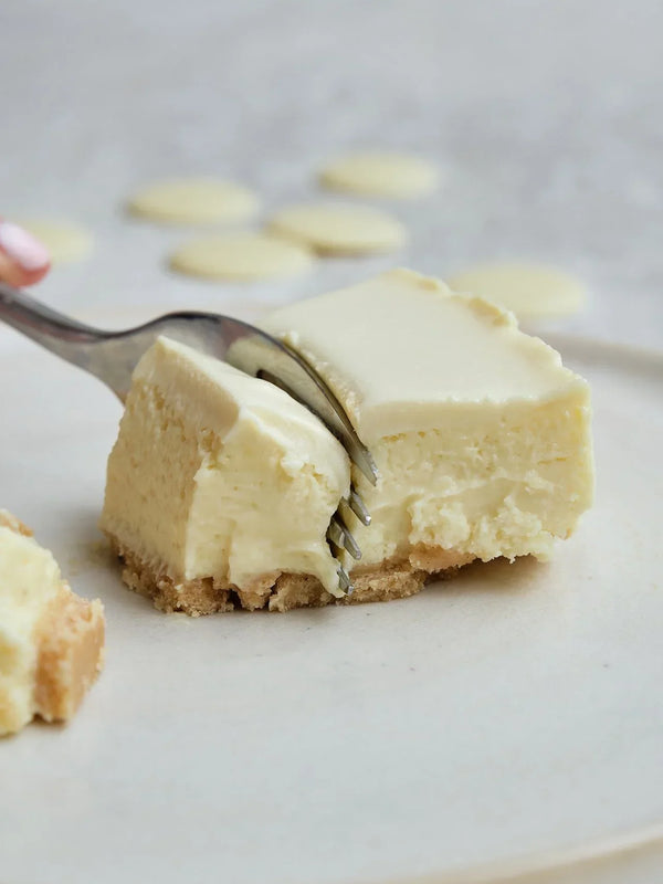 37% White Chocolate Cheesecake