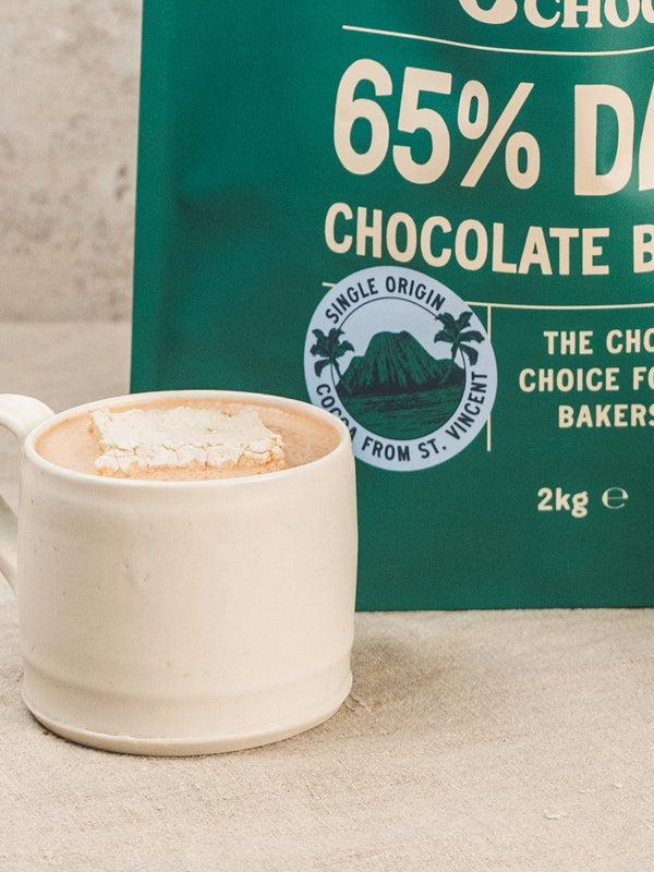The Perfect Hot Chocolate With Our 65% Buttons