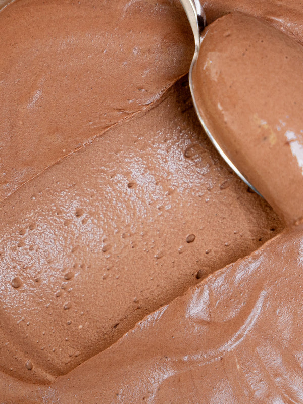 Chocolate Mousse with Cocoa Powder