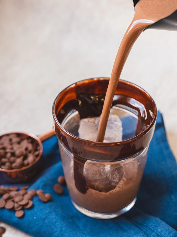 65% Dark Chocolate Iced Mocha