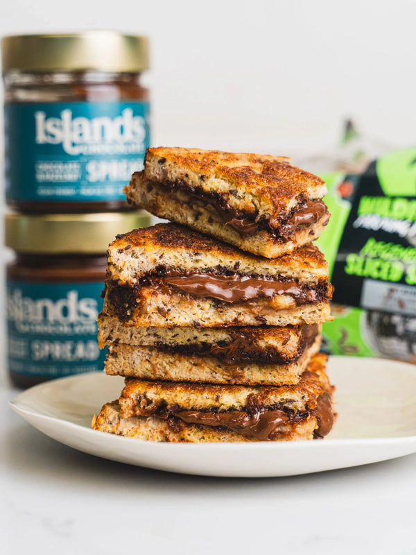 ISLANDS X WILDFARMED CHOCOLATE AND BANANA FRENCH TOASTIE