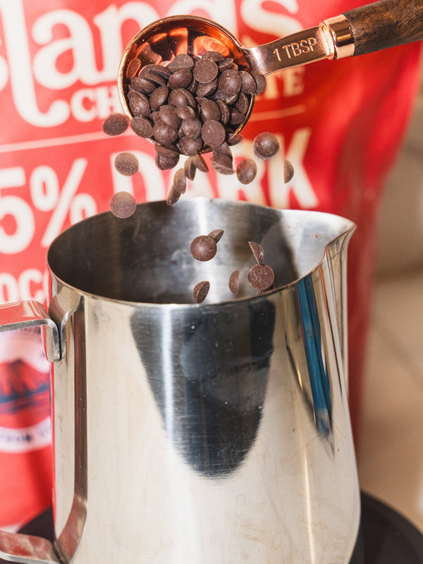 The Perfect 85% DARK Hot Chocolate