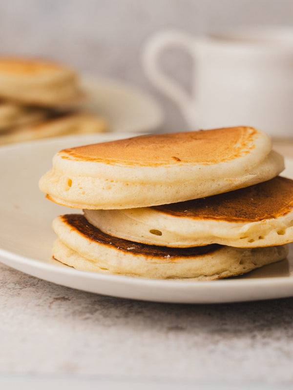 12 Hour Fluffy Pancakes