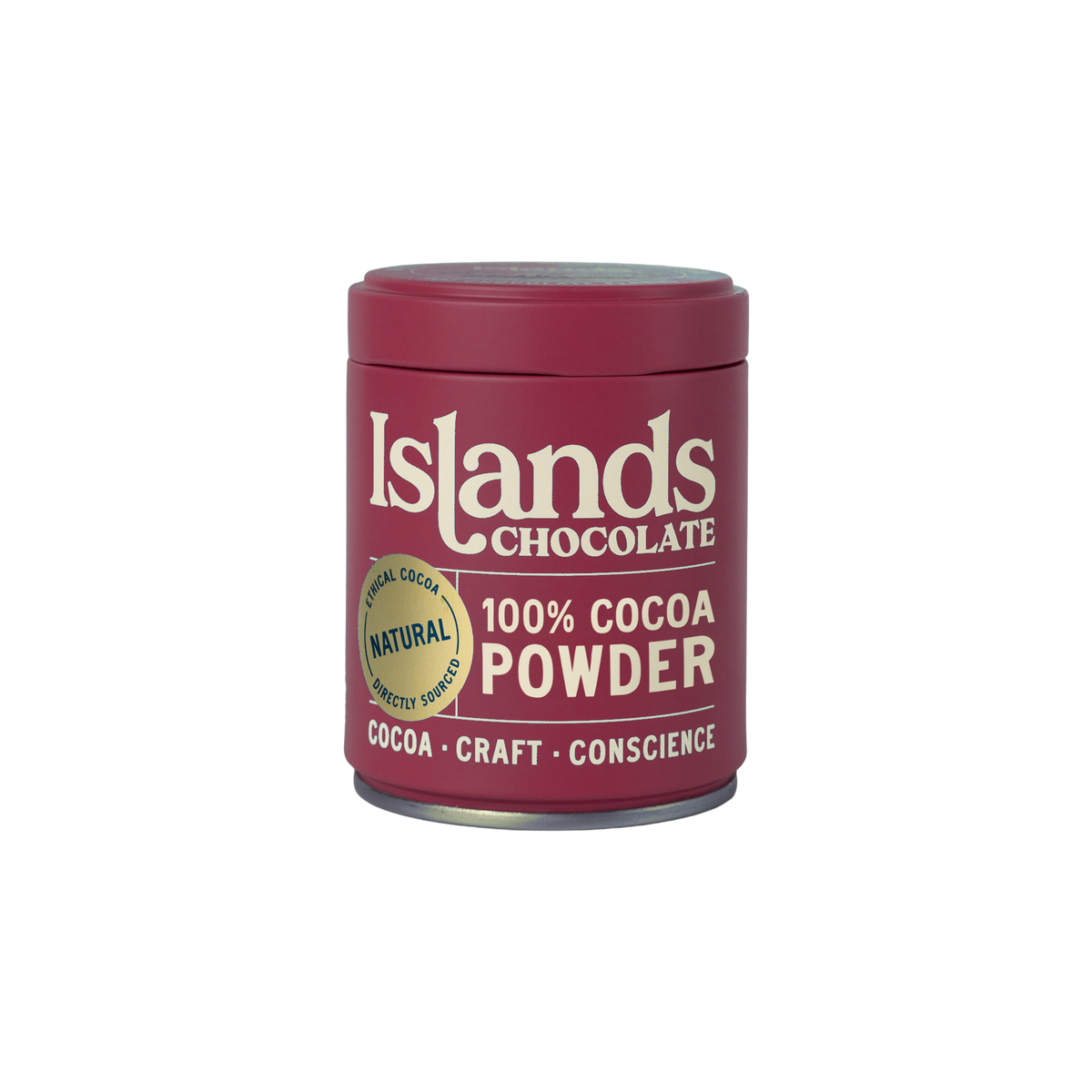 100% Natural Cocoa Powder - 115g Tin